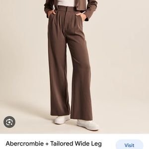Abercrombie Trouser Pant Brown
